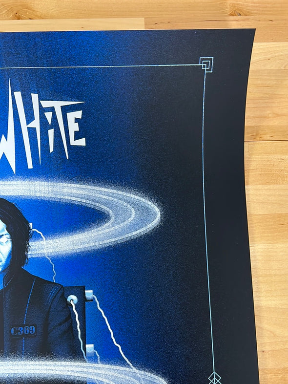 Jack White - 2018 Sara Deck poster Moncton, NB, CAN
