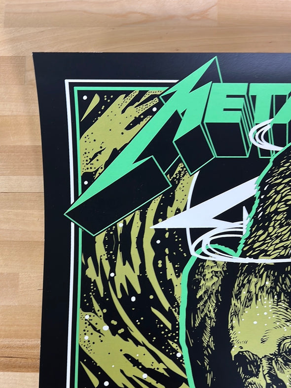 Metallica - 2022 Chris Alliston poster Curitiba, Brazil