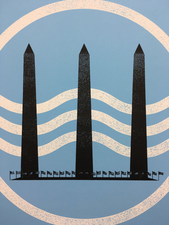 Jack White - 2018 Matthew Jacobson poster Washington, DC The Anthem Night 2