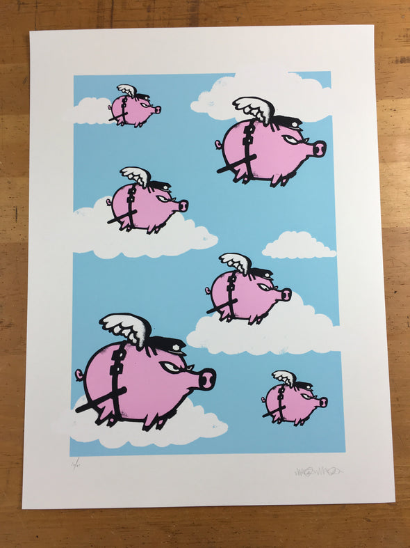 Pigs Might Fly - 2016 Mau Mau Poster