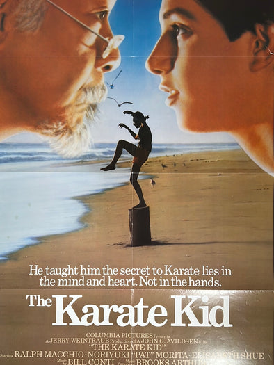 The Karate Kid - 1984 one sheet movie poster original vintage 27x41