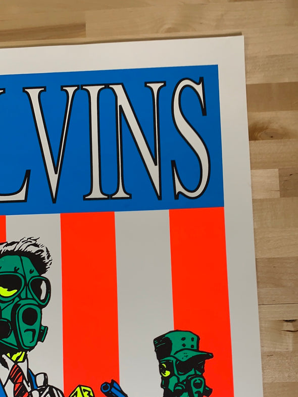 Melvins - 1993 T.A.Z. poster Los Angeles, CA Whisky a Go-Go 1st ed
