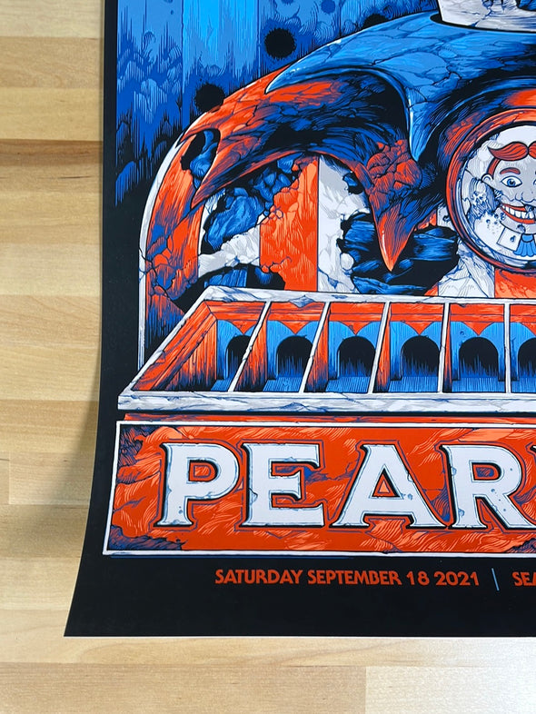 Pearl Jam - 2021 Ken Taylor poster Sea Hear Now Asbury, NJ
