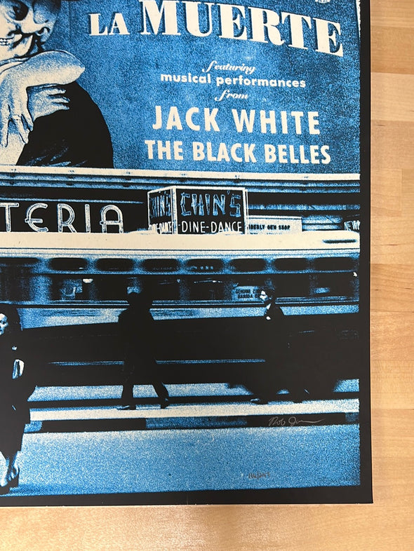 Jack White - 2012 Rob Jones poster New York City Webster Hall