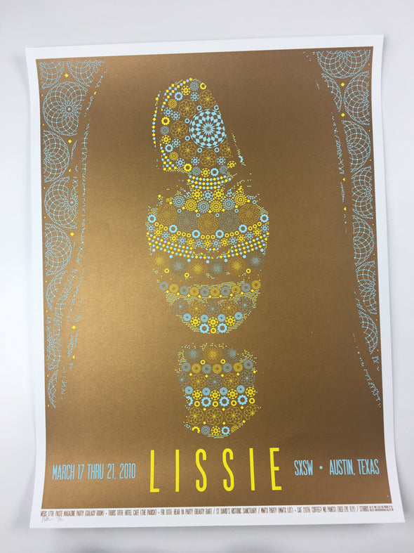 Lissie - 2010 Todd Slater Poster Austin, TX SXSW