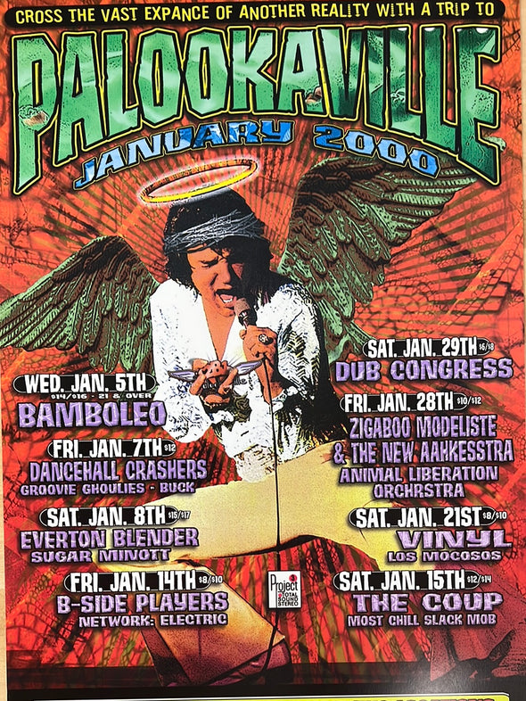 MHP 84 January - 2000 poster Palookaville Santa Cruz, CA 1st
