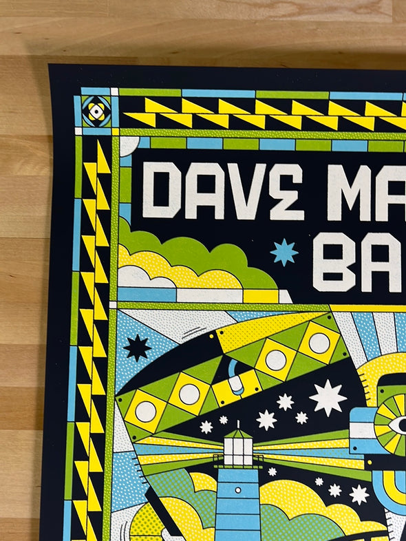 Dave Matthews Band - 2021 The Half and Half poster Milwaukee, WI AP