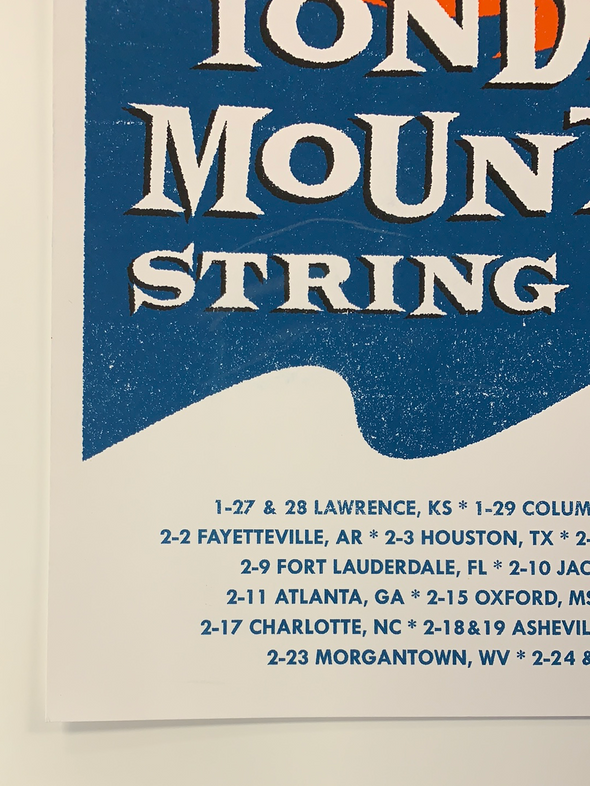 Yonder Mountain String Band - 2006 Decoder Ring poster Cabin Fever Tour