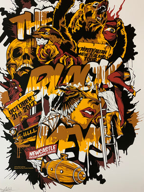 Black Keys - 2012 Alex Lehours poster Newcastle, AUS S/N