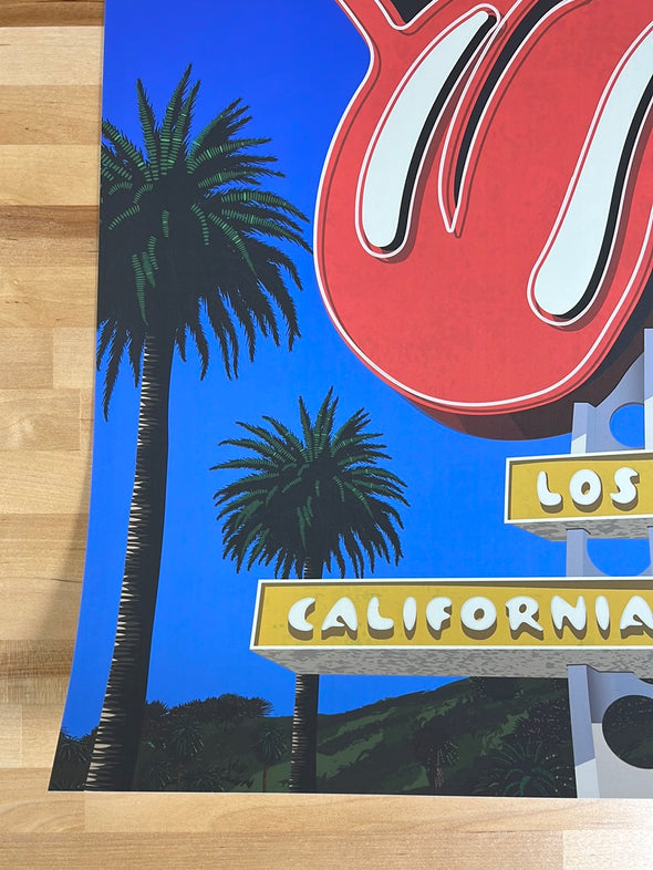 Rolling Stones - 2021 poster No Filter Tour Los Angeles, CA 10/17