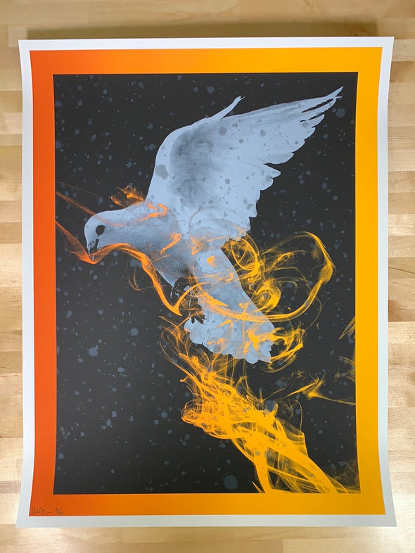 Birth of a Phoenix #2 - 2010 Todd Slater Poster Art Print