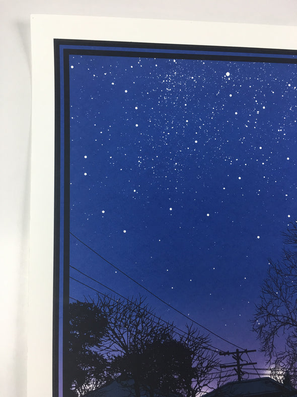 Blue Windows Behind the Stars  - 2011 Dan McCarthy Poster Art Print