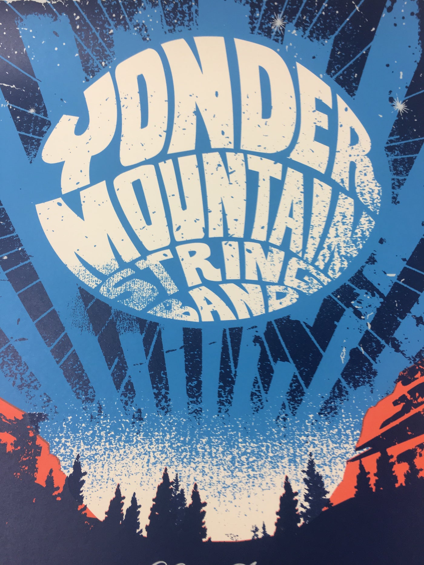 Yonder Mountain String Band - 2007 Methane Studios poster Morrison, CO ...
