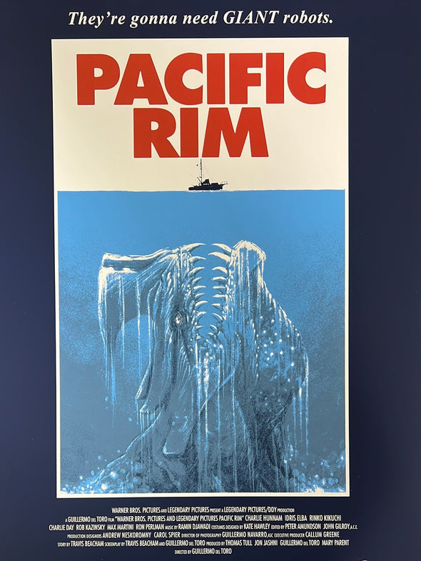 Pacific Rim - 2015 Matt Ferguson poster movie print