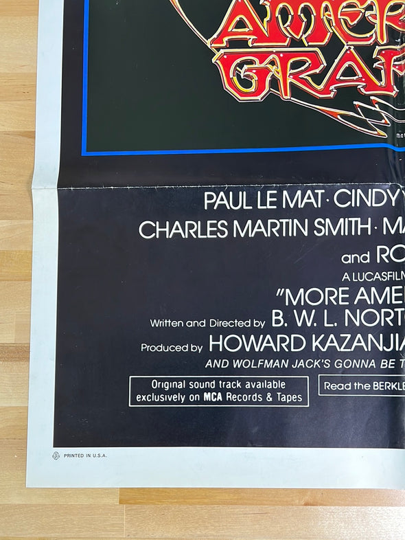 More American Graffiti - 1979 original one sheet poster movie cinema