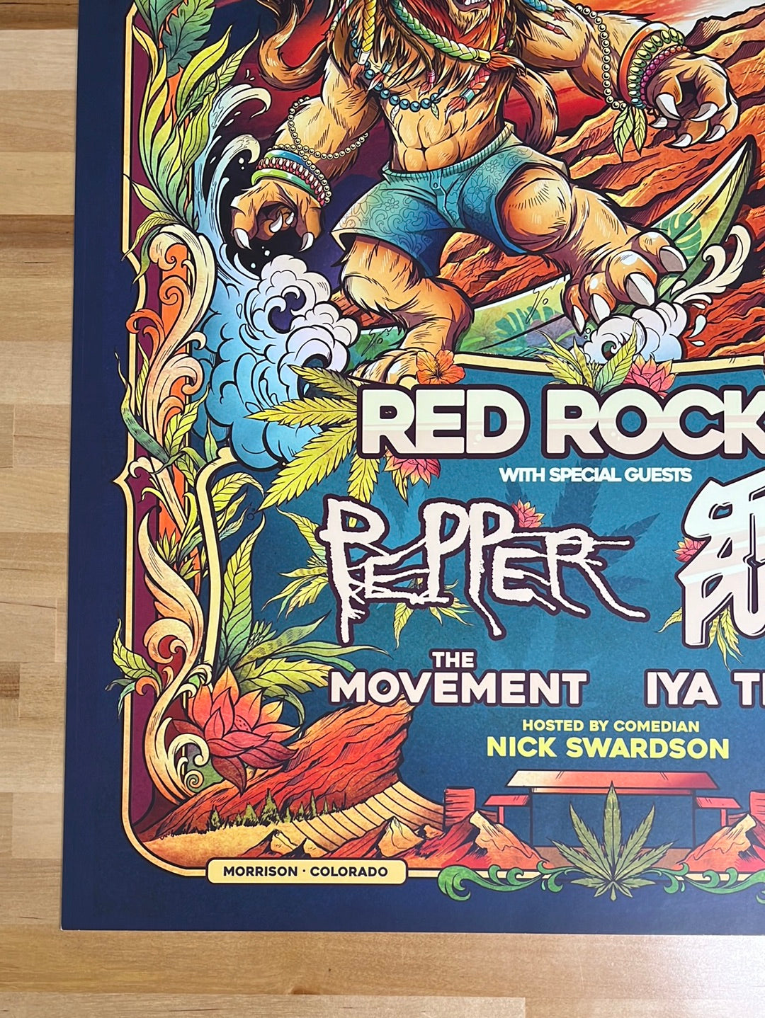 Stick Figure - 2019 poster Red Rocks Morrison, CO β Sold Out Posters
