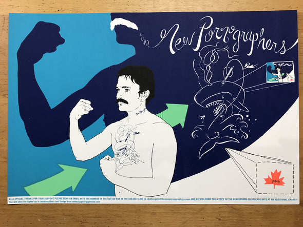 The New Pornographers - Record Release poster Challenger