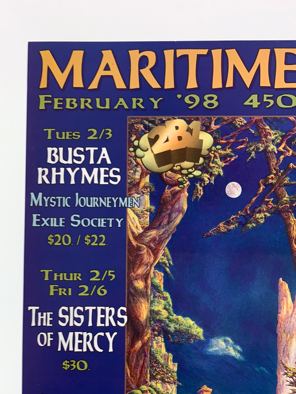MHP 43 February - 1998 poster Maritime Hall San Fran 1st