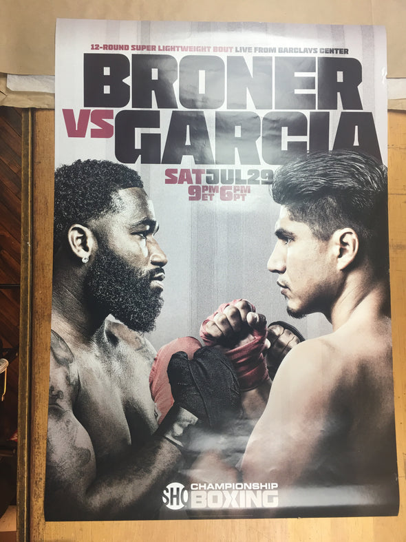 Boxing - Broner vs Garcia Poster
