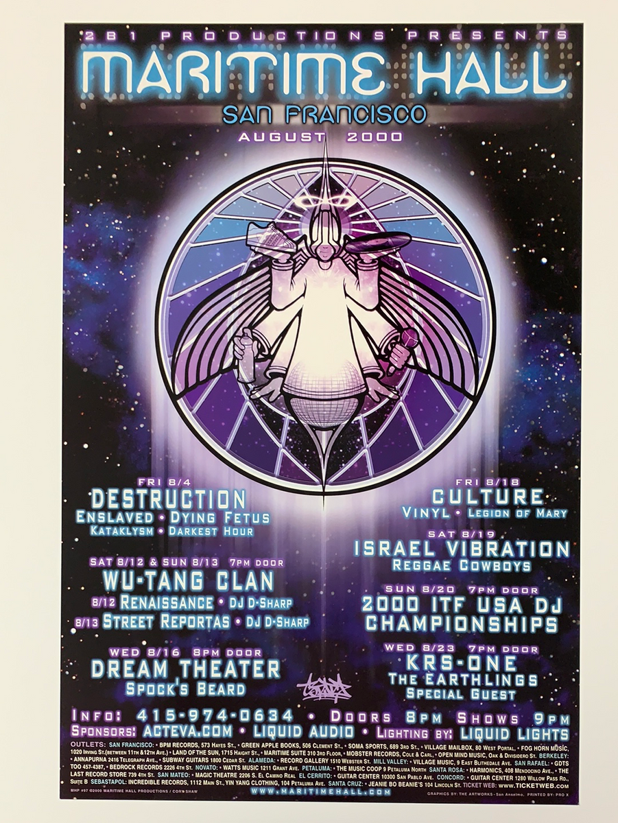 ✈ WU-TANG CLAN JAPAN TOUR (1997) フライヤー Mura-T on X: 