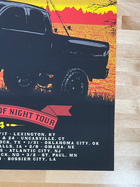 Luke Bryan - 2014 poster That's My Kind of Night Tour