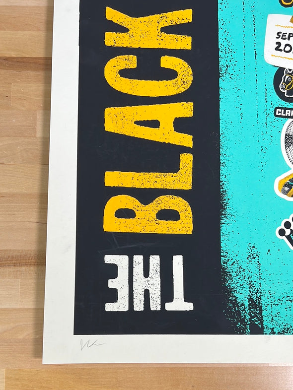 The Black Keys - 2022 Nerl Says Design poster Clarkston, MI