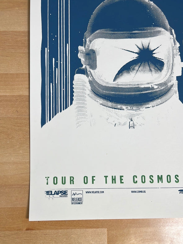 Zombi - 2005 Spike Press poster Tour of the Cosmos