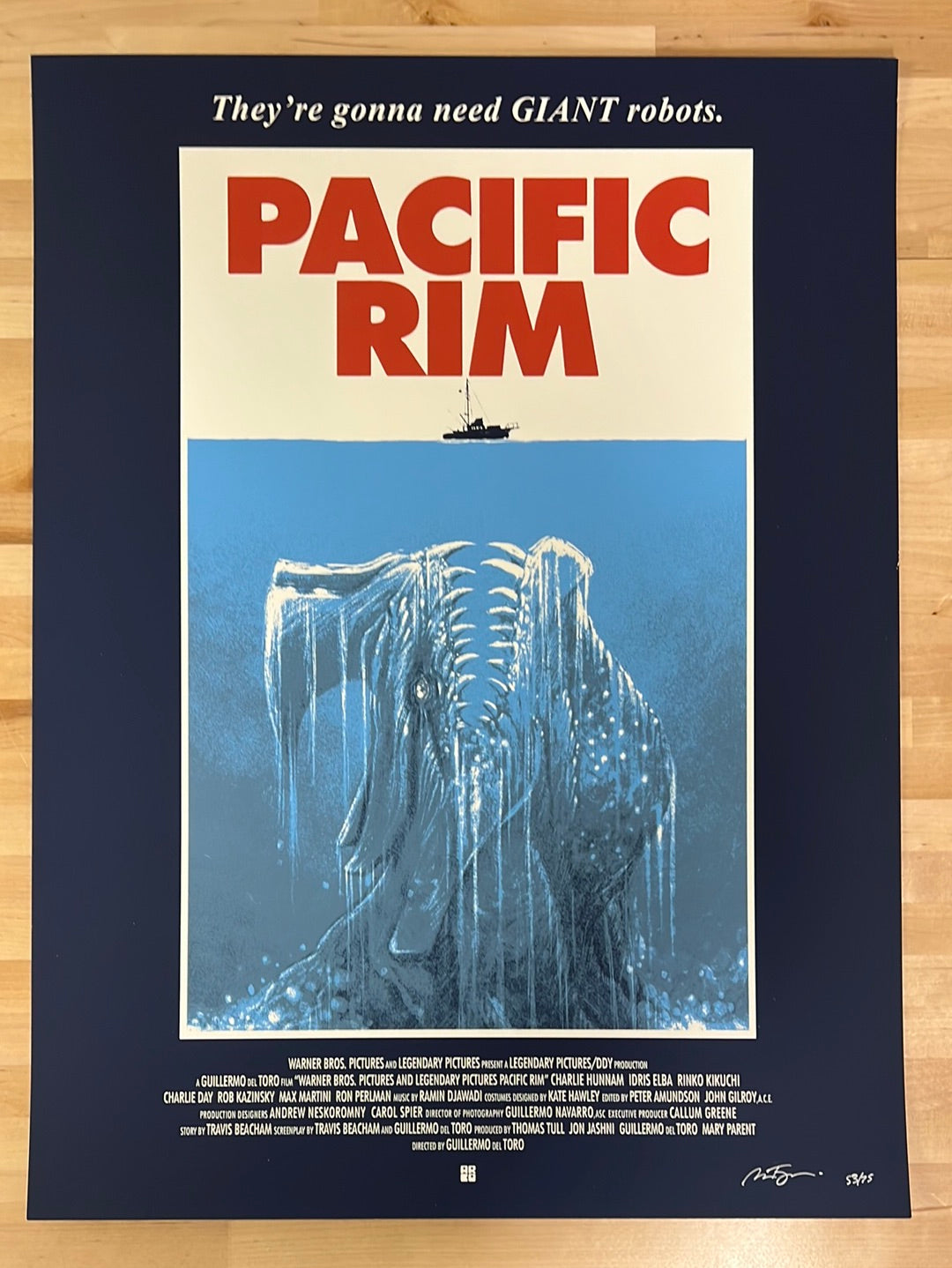 Pacific Rim - 2015 Matt Ferguson poster movie print – Sold Out Posters