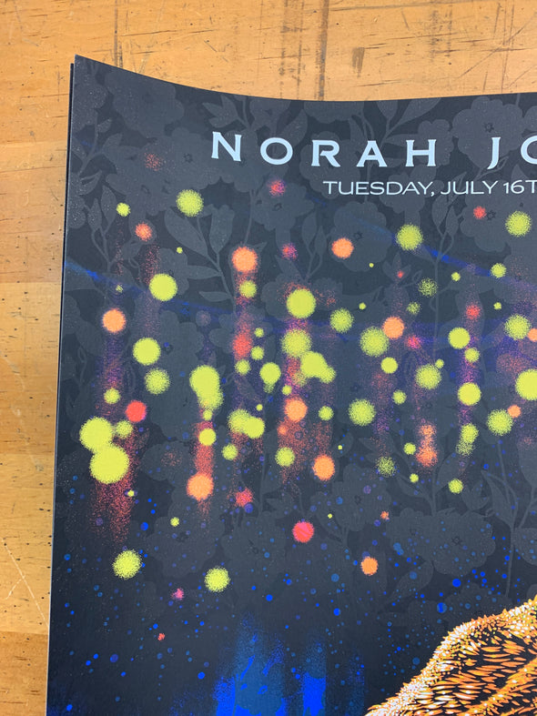 Norah Jones - 2019 Todd Slater poster Red Rocks Morrison, CO x/60