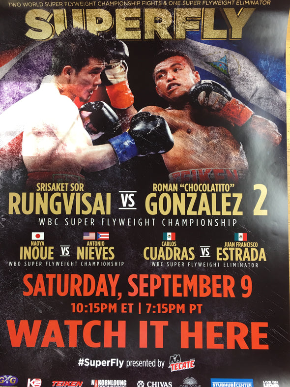 Boxing - Rungvisai vs Chocolatito Superfly Poster