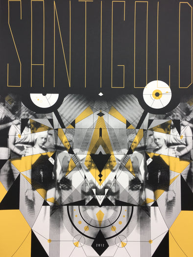 Santigold - 2012 Delicious Design League poster George, WA Sasquatch! Music Fest