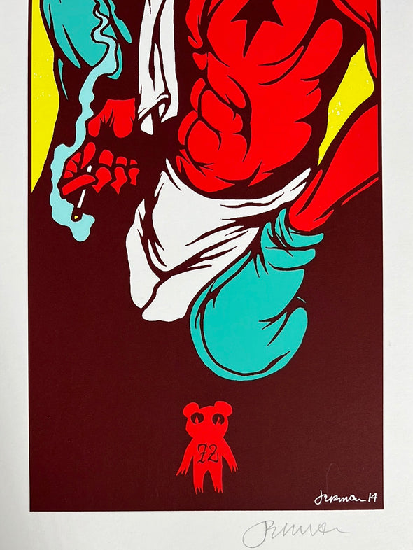 Love - 2014 Jermaine Rogers poster/handbill art print