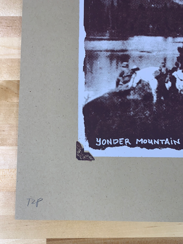 Yonder Mountain String Band - 2005 Table 2 Press poster Boulder, CO Theater