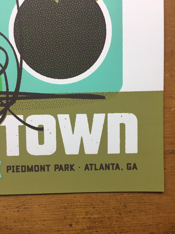 Music Midtown Atlanta - 2016 Artist Unknown poster Atlanta, GA Piedmont Park