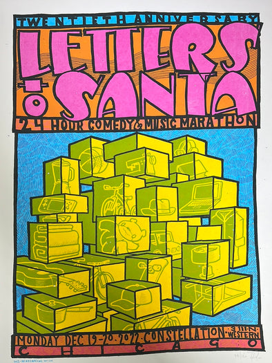 Letters to Santa - 2022 Jay Ryan poster Comedy & Music Marathon