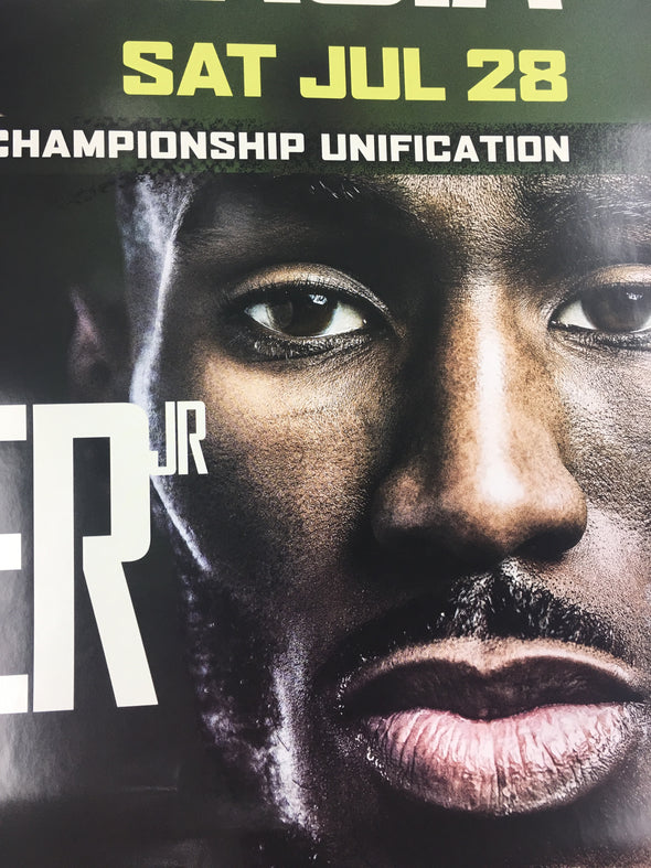 Boxing - 2018 Poster Garcia vs. Easter Jr