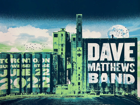 Dave Matthews Band - 2022 Zoca Studio poster Toronto, ONT Canada