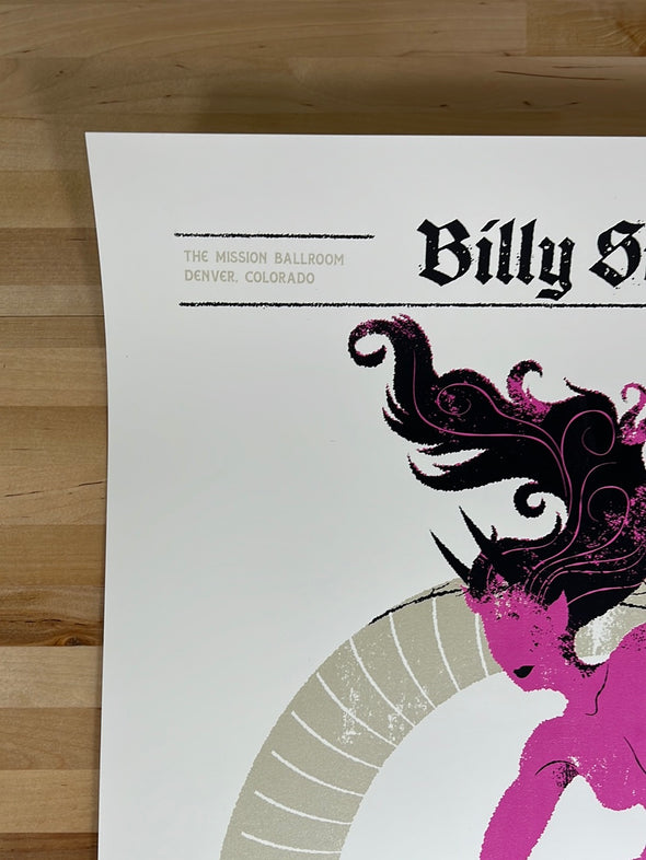 Billy Strings - 2021 Delicious Design League poster Denver, CO 10/14 1st