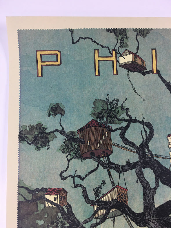 Phish - 2012 Landland Poster East Troy, WI Alpine Valley