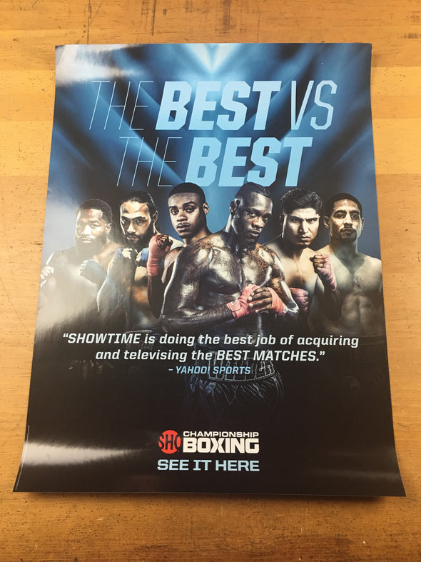 Boxing - Showtime Poster The Best vs The Best Championship
