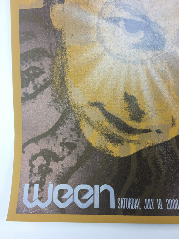 Ween - 2008 Todd Slater Poster St. Paul, MN Roy Wilkins Auditorium