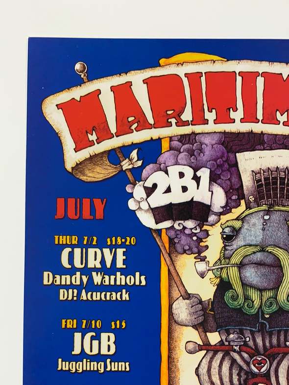 MHP 48 July - 1998 poster Maritime Hall San Fran 1st