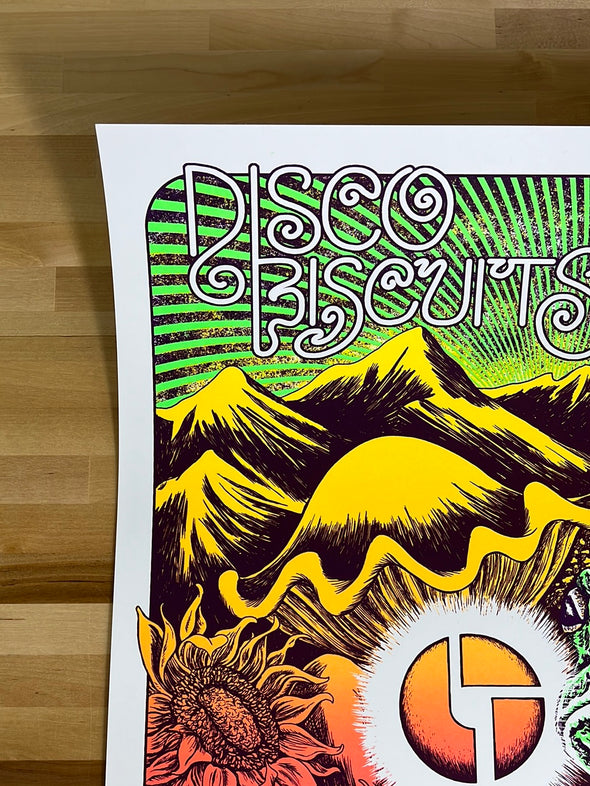 Disco Biscuits - 2022 Nathaniel Deas poster Denver, CO Mission