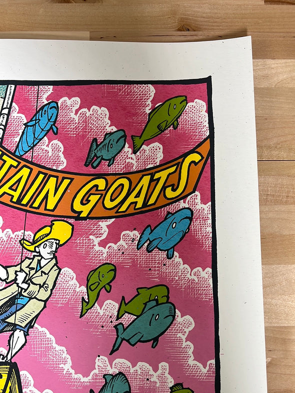 The Mountain Goats - 2022 Jay Ryan poster Tour