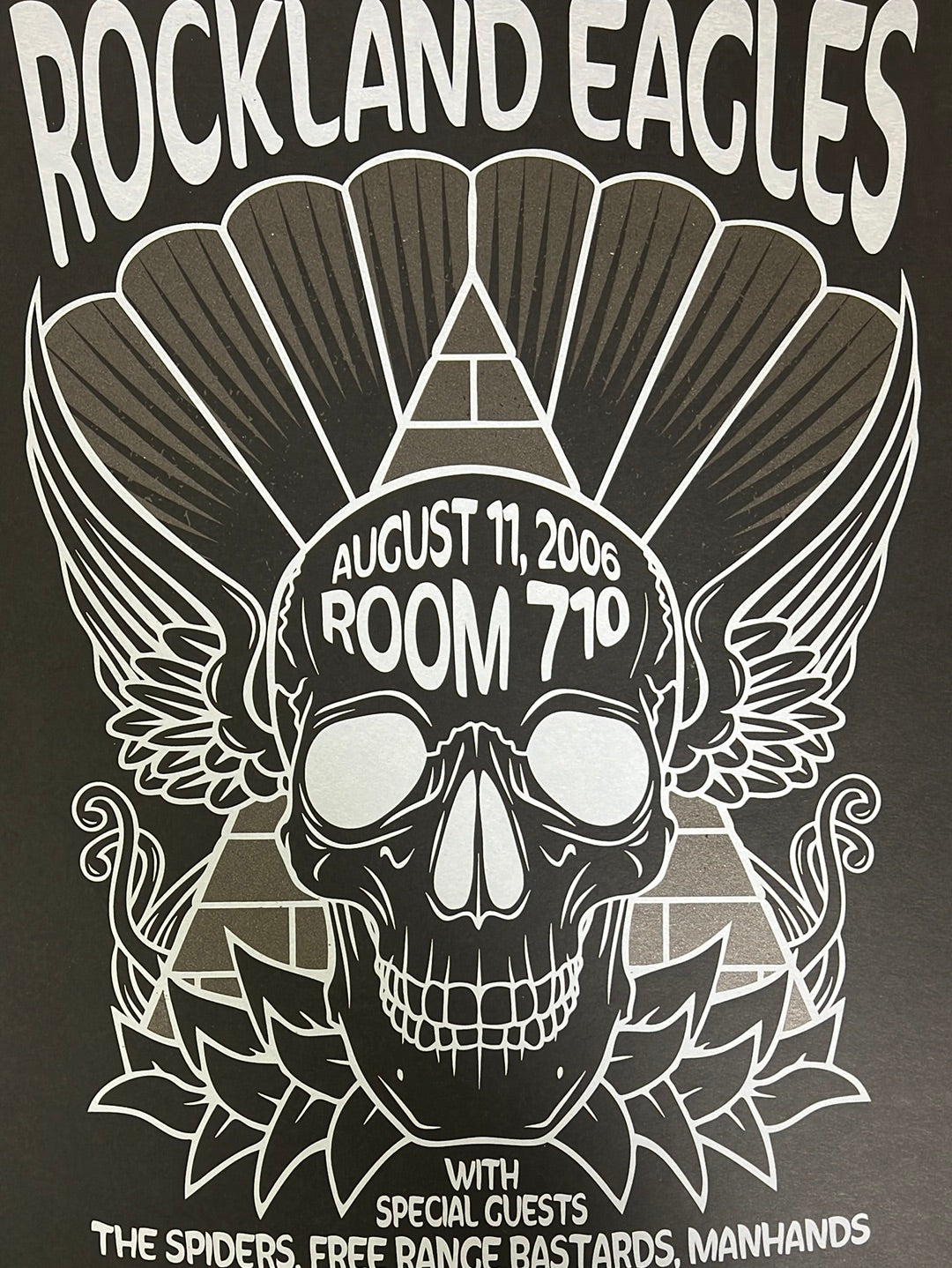 Room 710 Rockland Eagles - 2006 John Warner poster Austin, TX Room 710 – Sold ...
