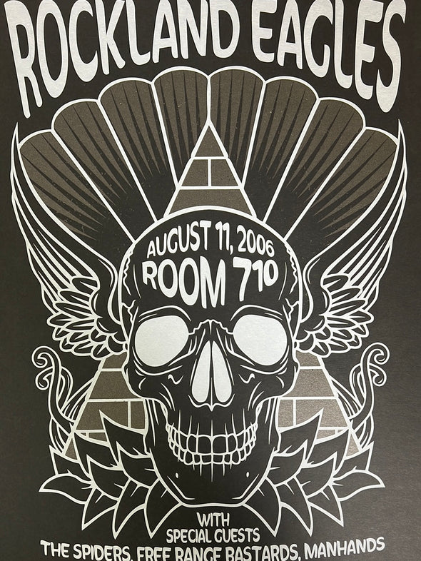 Rockland Eagles - 2006 John Warner poster Austin, TX Room 710