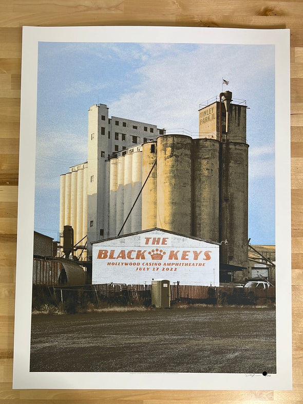 The Black Keys - 2022 Crosshair poster Tinley Park, IL