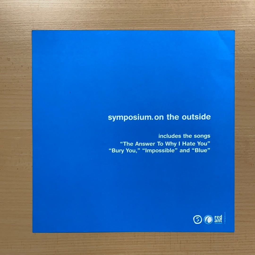 Symposium - 1998 original vinyl poster insert 12x12 record art – Sold ...