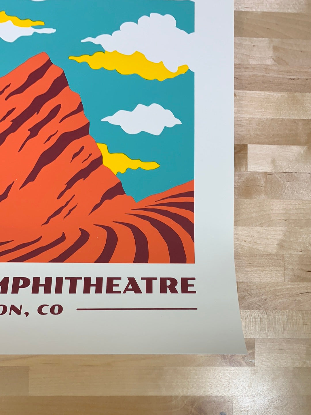 Guster - 2021 Michael Penta poster Red Rocks Morrison, CO – Sold Out ...