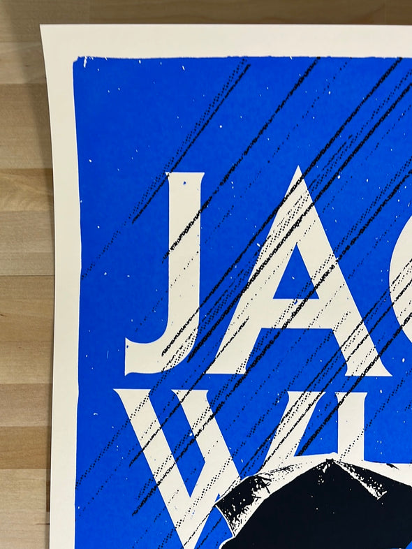 Jack White - 2018 Andrew Vastagh poster Nashville, TN Bridgestone Arena